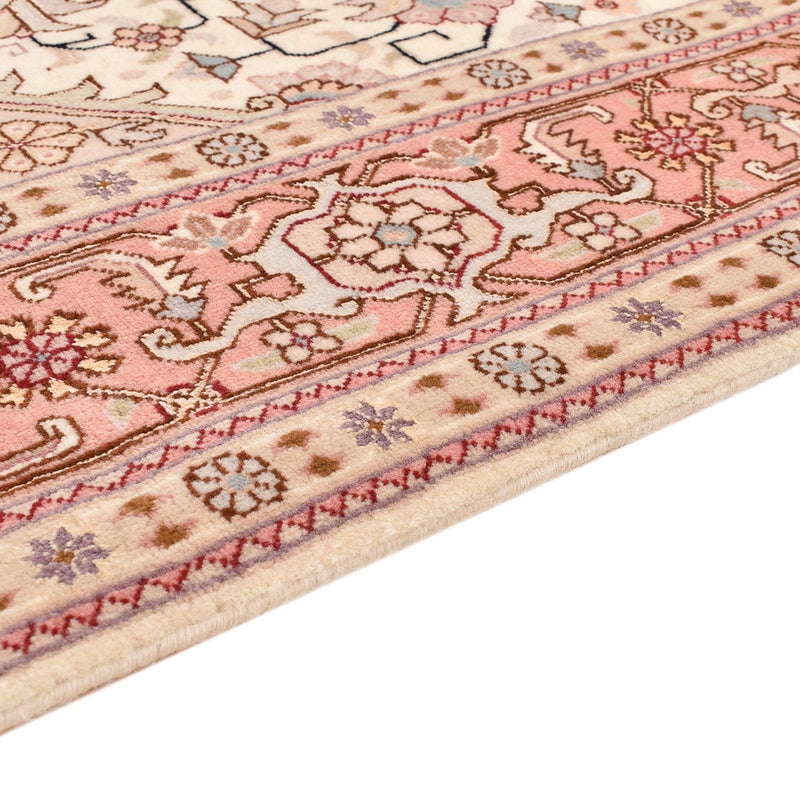 Persisk tæppe - Tabriz - Royal - 161 x 105 cm - lysrød
