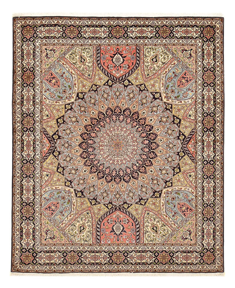 Persisk tæppe - Tabriz - Royal - 250 x 204 cm - flerfarvet