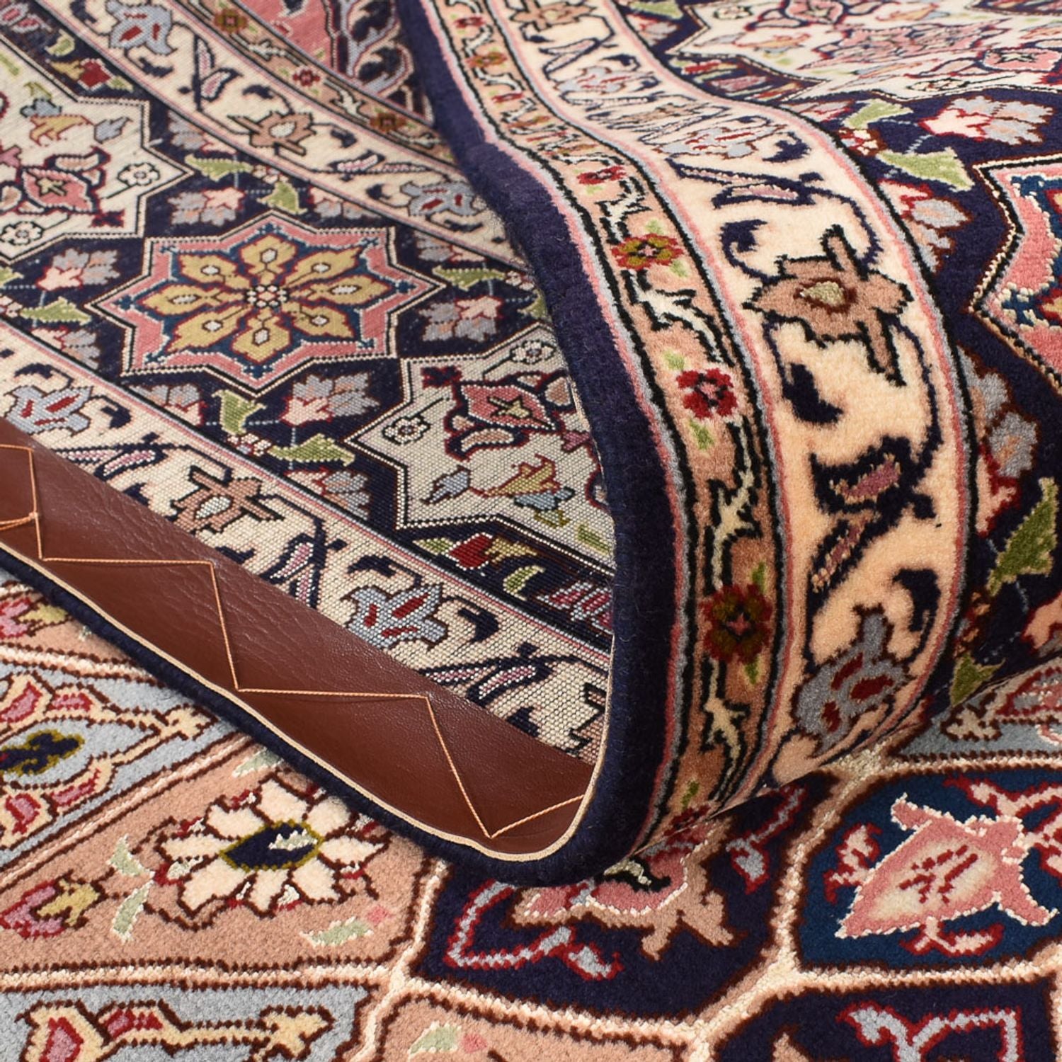 Persisk tæppe - Tabriz - Royal - 250 x 204 cm - flerfarvet
