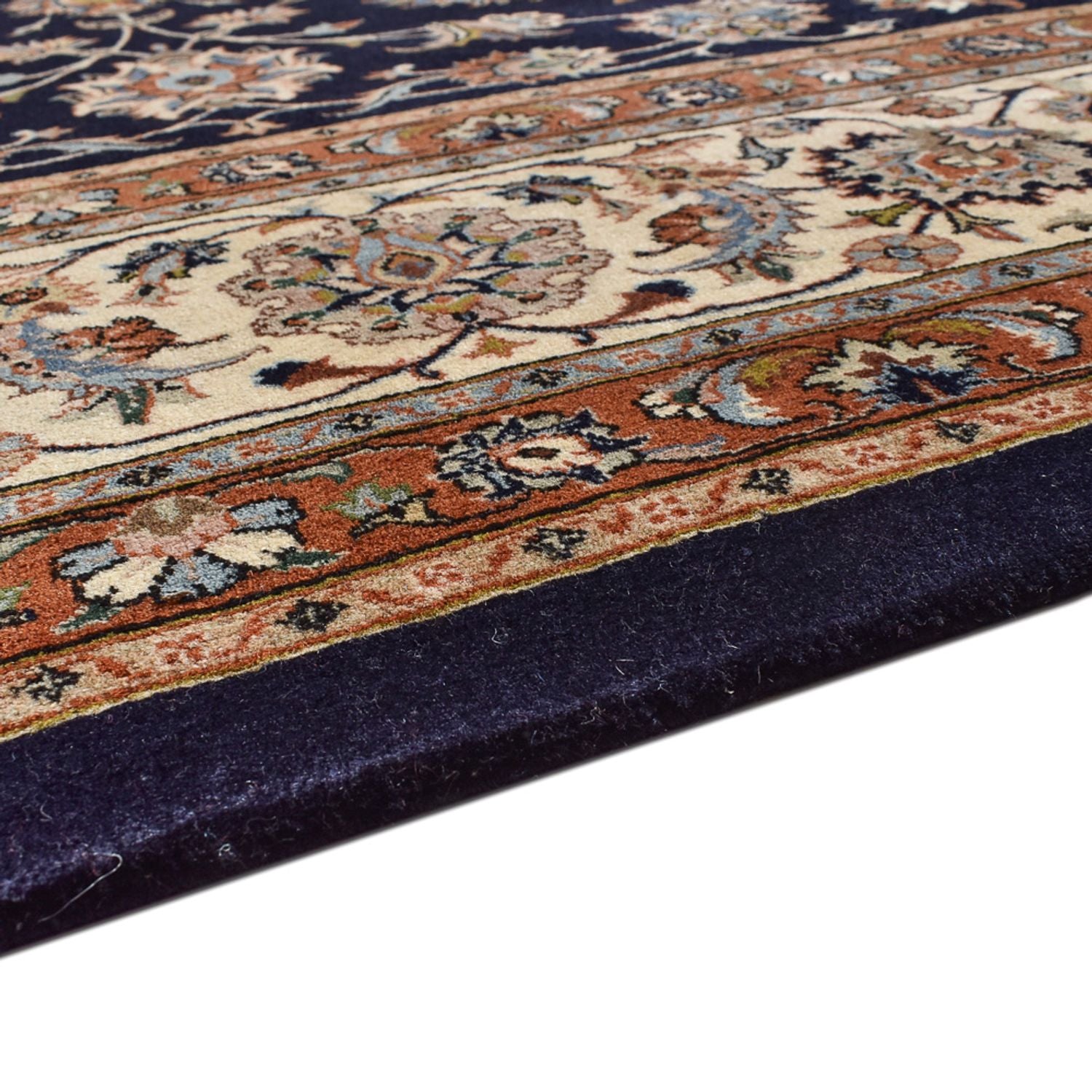 Persisk tæppe - Classic - Royal - 403 x 298 cm - mørkeblå
