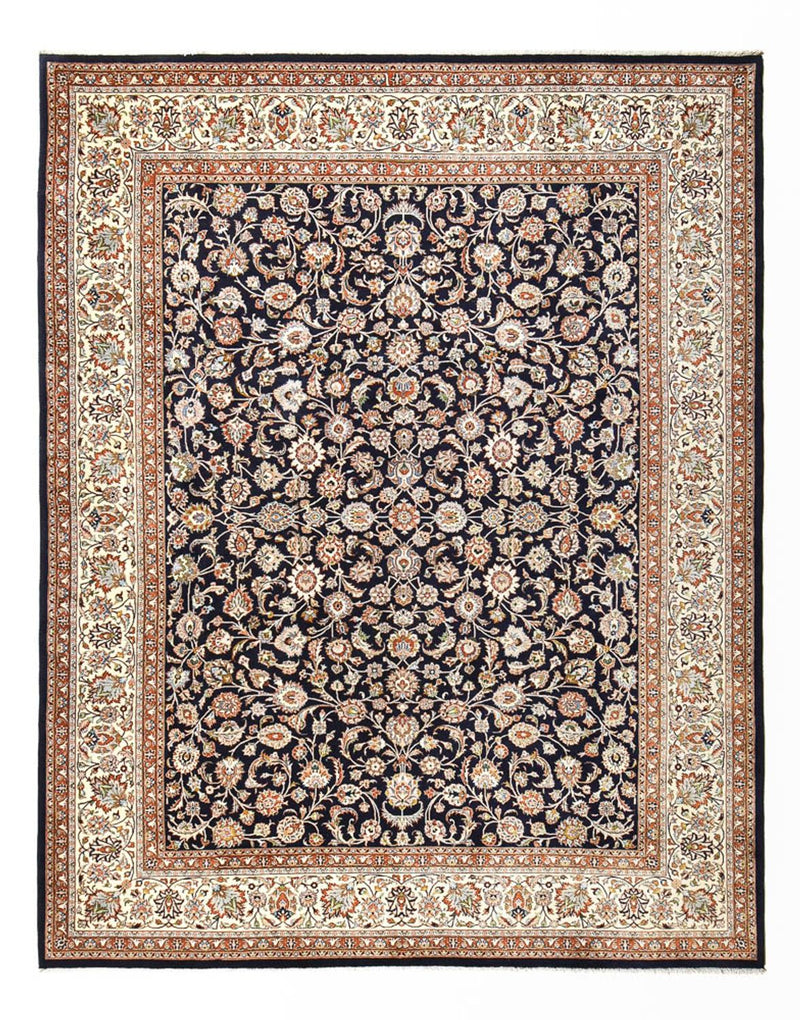 Persisk tæppe - Classic - Royal - 388 x 300 cm - mørkeblå