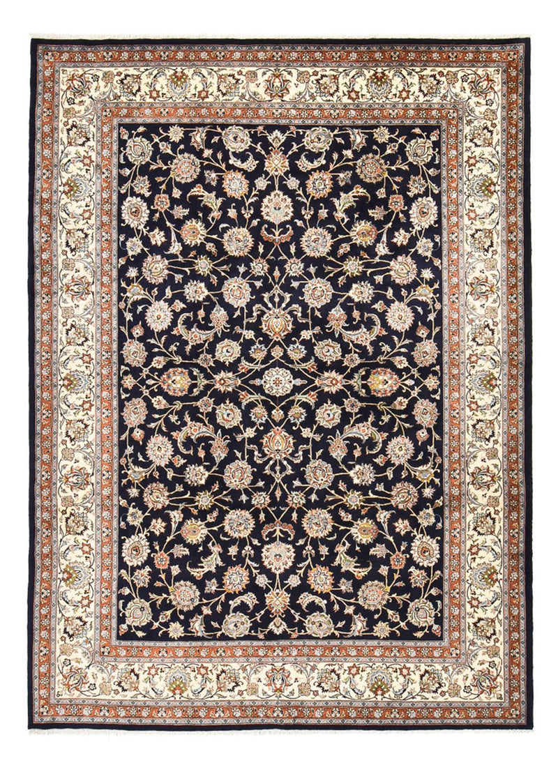Persisk tæppe - Classic - Royal - 345 x 248 cm - mørkeblå