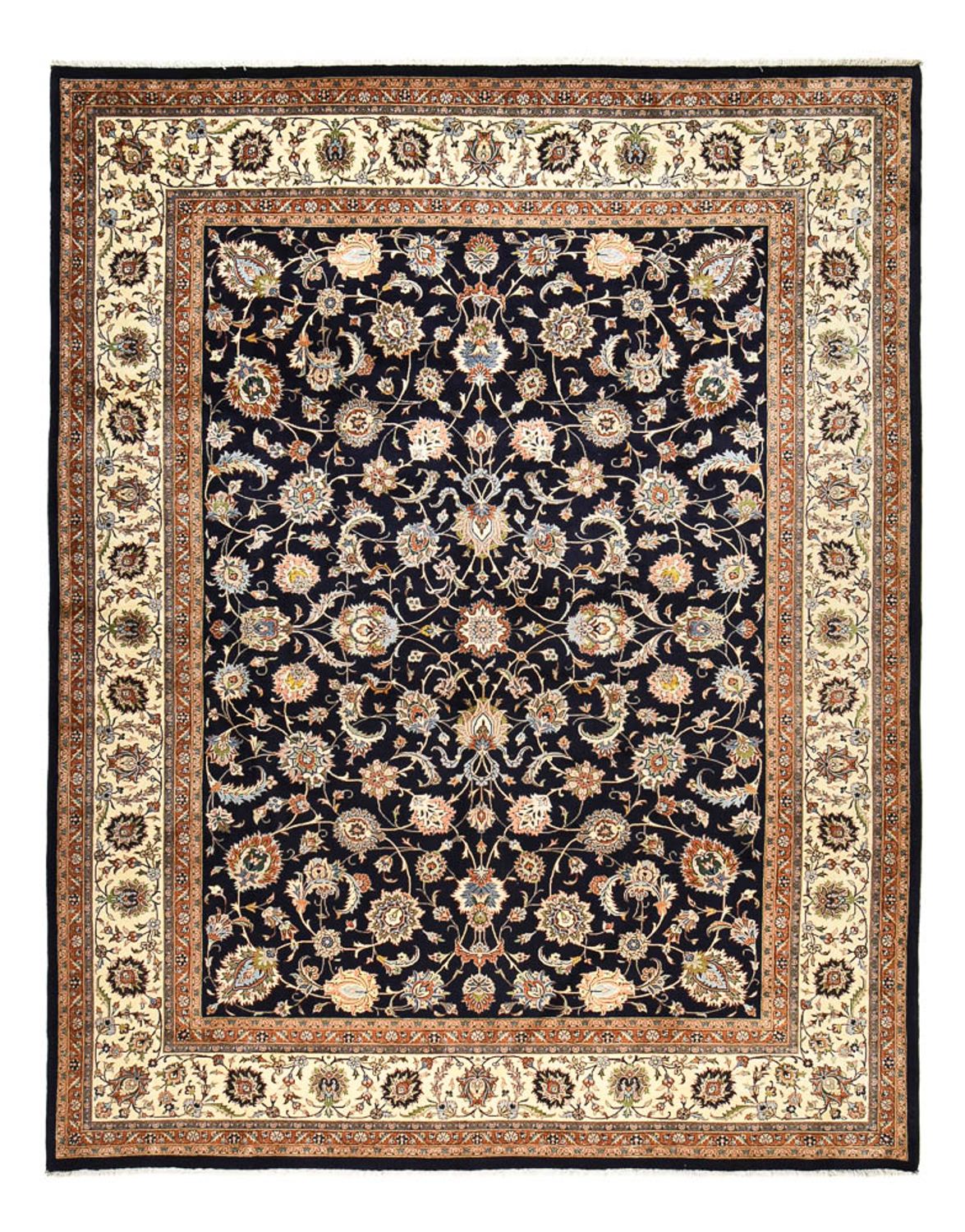Persisk tæppe - Classic - Royal - 392 x 300 cm - mørkeblå