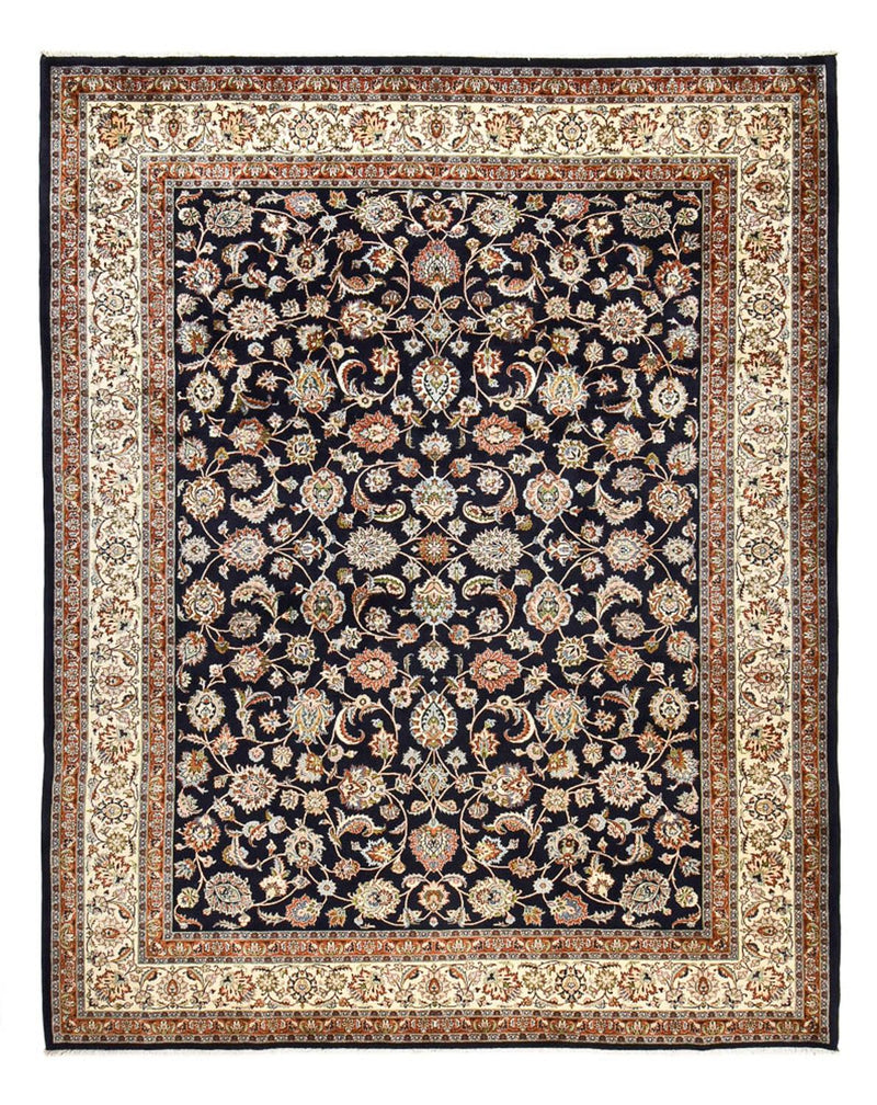 Persisk tæppe - Classic - Royal - 381 x 302 cm - mørkeblå