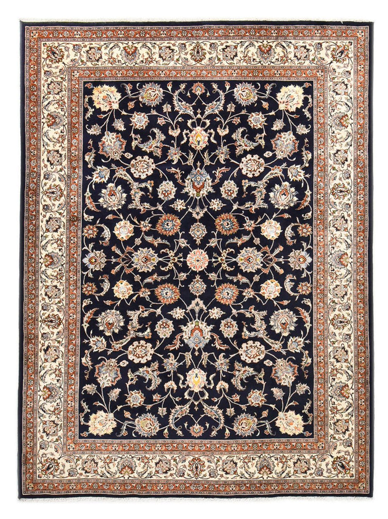 Persisk tæppe - Classic - Royal - 334 x 250 cm - mørkeblå