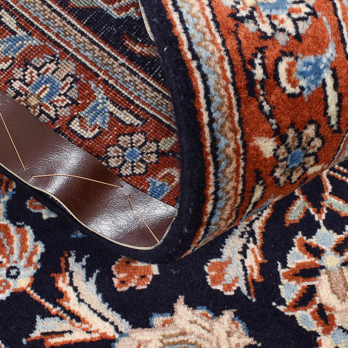 Løber Persisk tæppe - Classic - 334 x 75 cm - mørkeblå