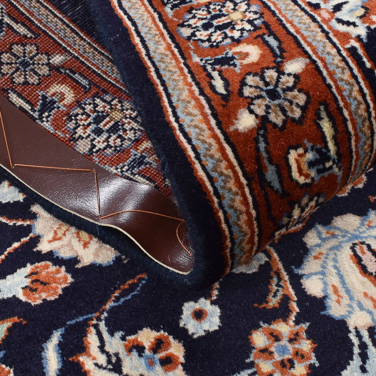 Løber Persisk tæppe - Classic - 335 x 77 cm - mørkeblå