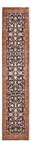 Løber Persisk tæppe - Classic - 344 x 78 cm - mørkeblå