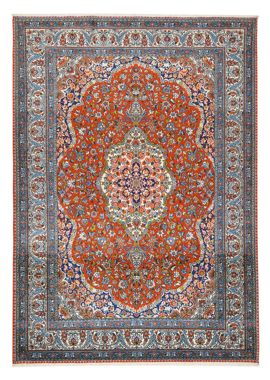 Persisk tæppe - Nomadisk - 286 x 203 cm - rød