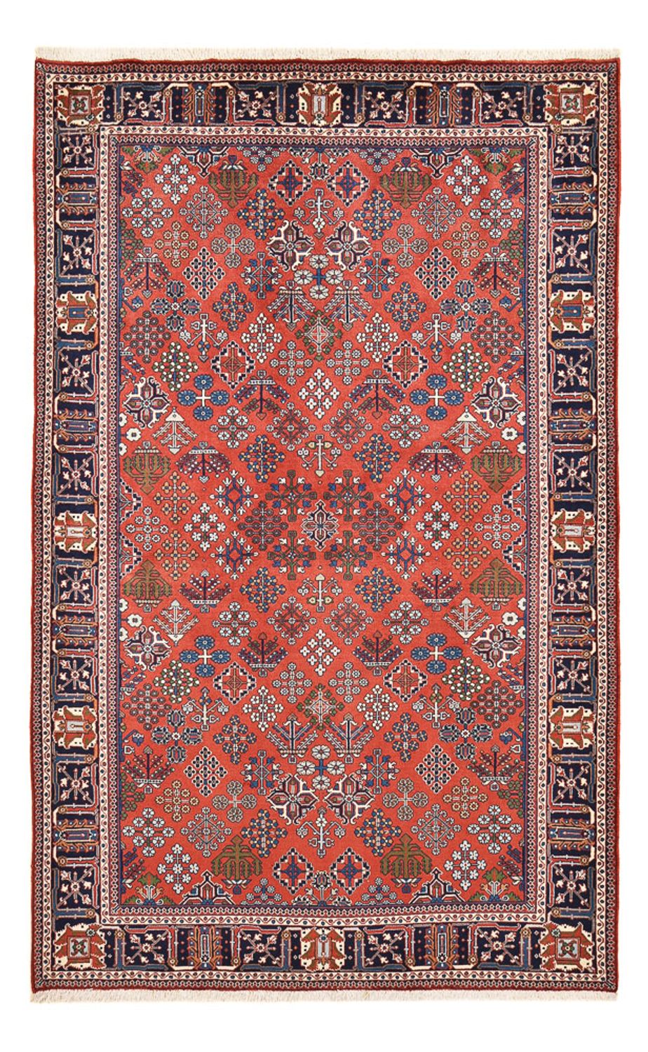 Persisk tæppe - Nomadisk - 259 x 165 cm - rød