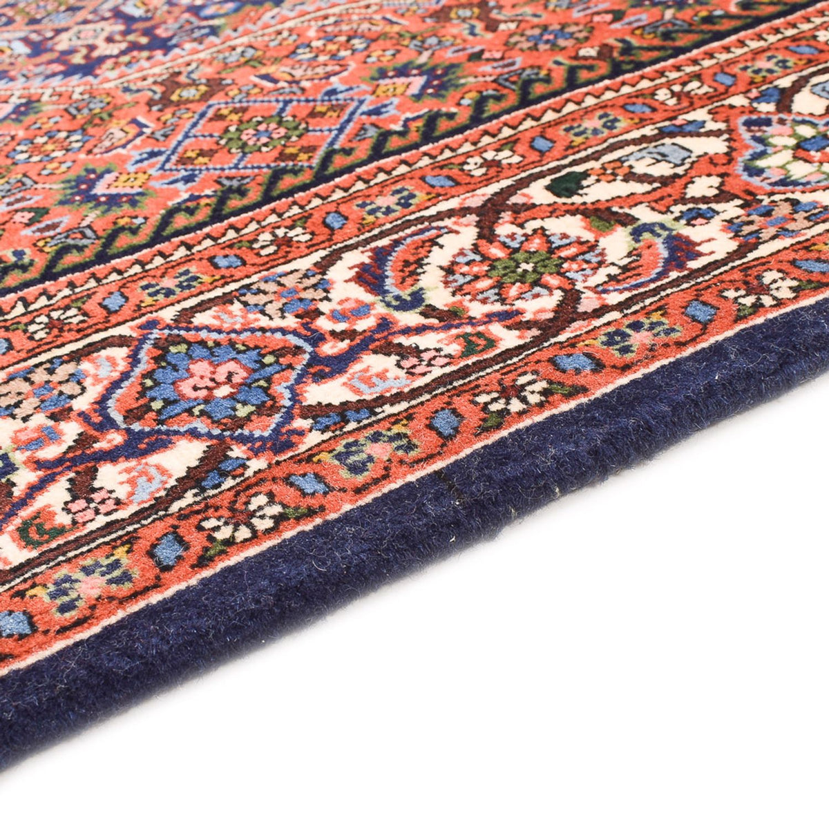 Persisk tæppe - Bijar - 163 x 110 cm - rust