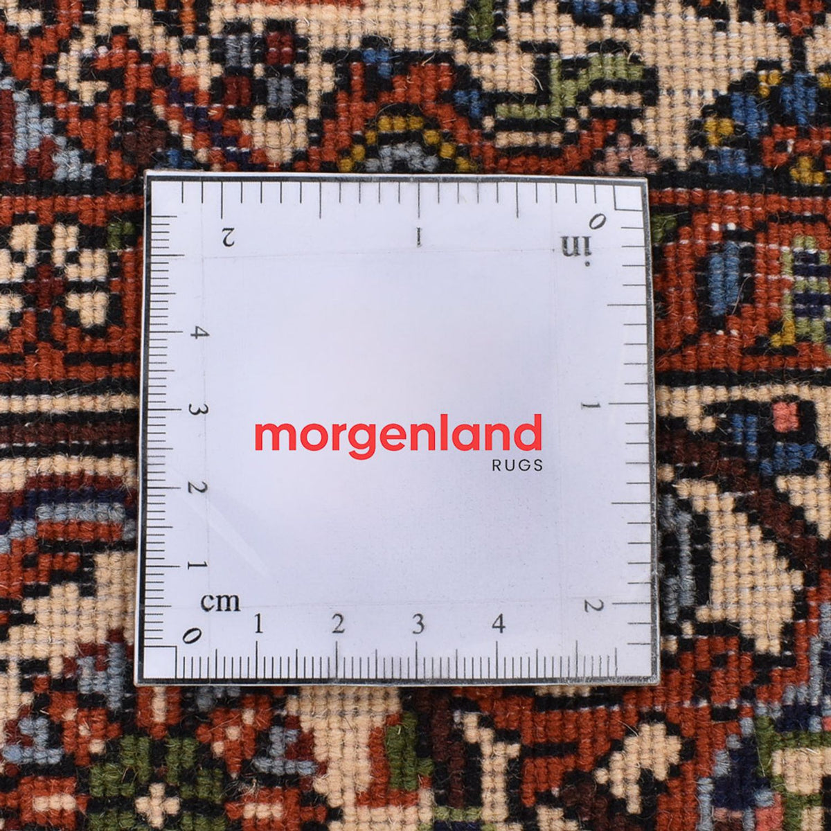 Persisk tæppe - Bijar - 163 x 110 cm - rust