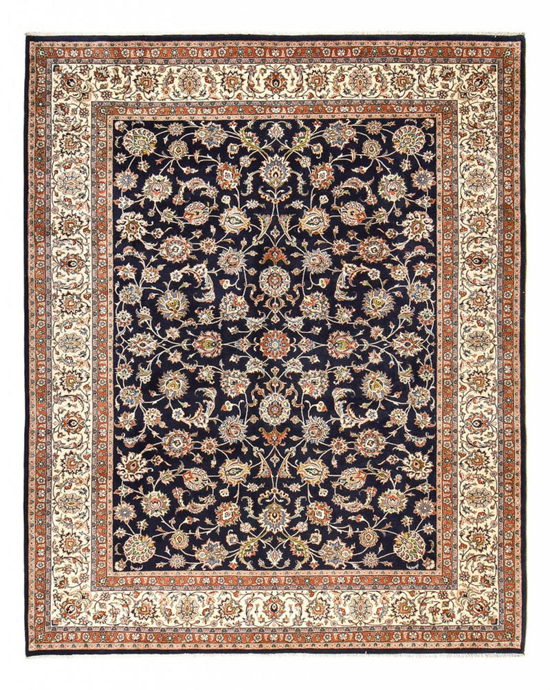Persisk tæppe - Classic - Royal - 385 x 300 cm - mørkeblå