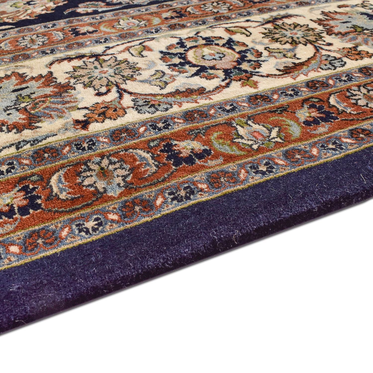 Persisk tæppe - Classic - Royal - 393 x 302 cm - mørkeblå