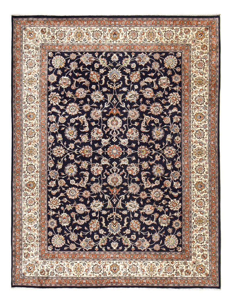 Persisk tæppe - Classic - Royal - 394 x 300 cm - mørkeblå