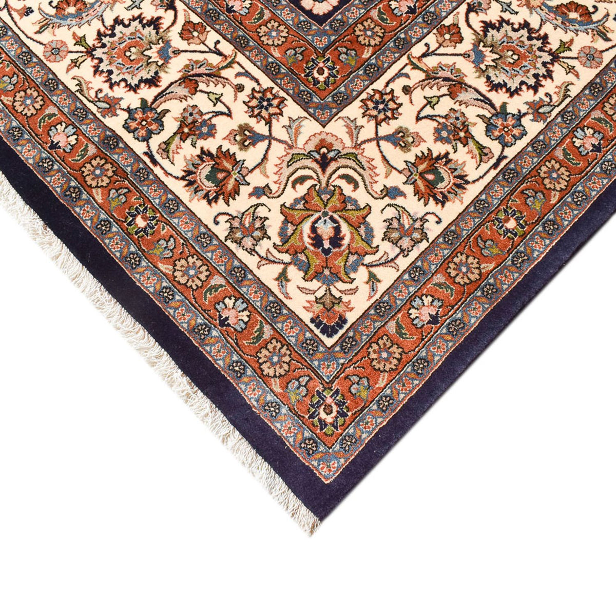 Persisk tæppe - Classic - Royal - 394 x 300 cm - mørkeblå