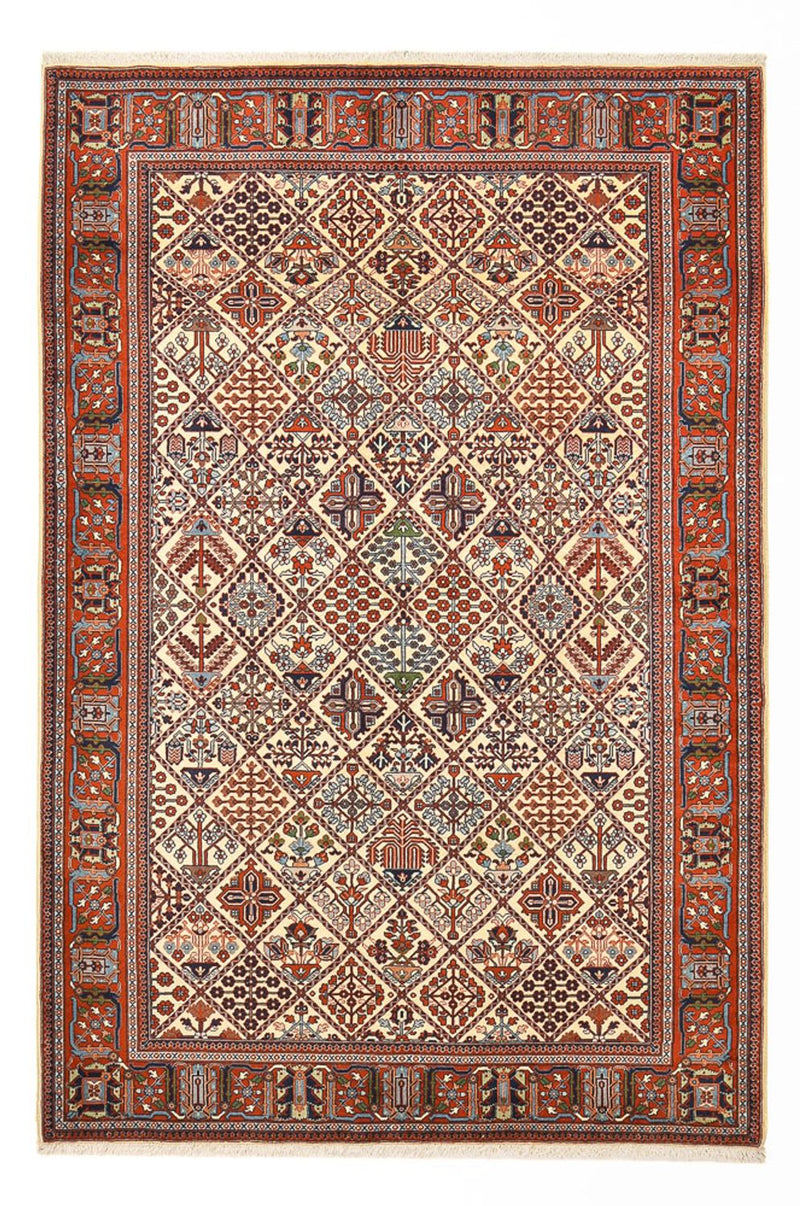 Persisk tæppe - Nomadisk - 252 x 170 cm - mørk beige