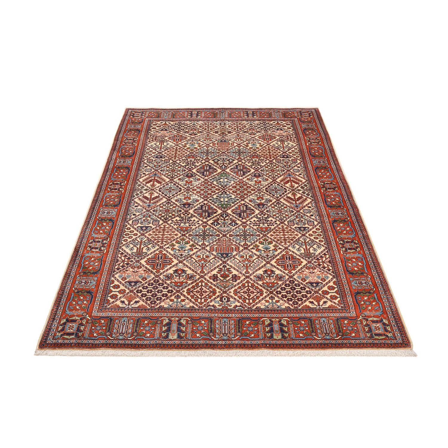 Persisk tæppe - Nomadisk - 252 x 170 cm - mørk beige