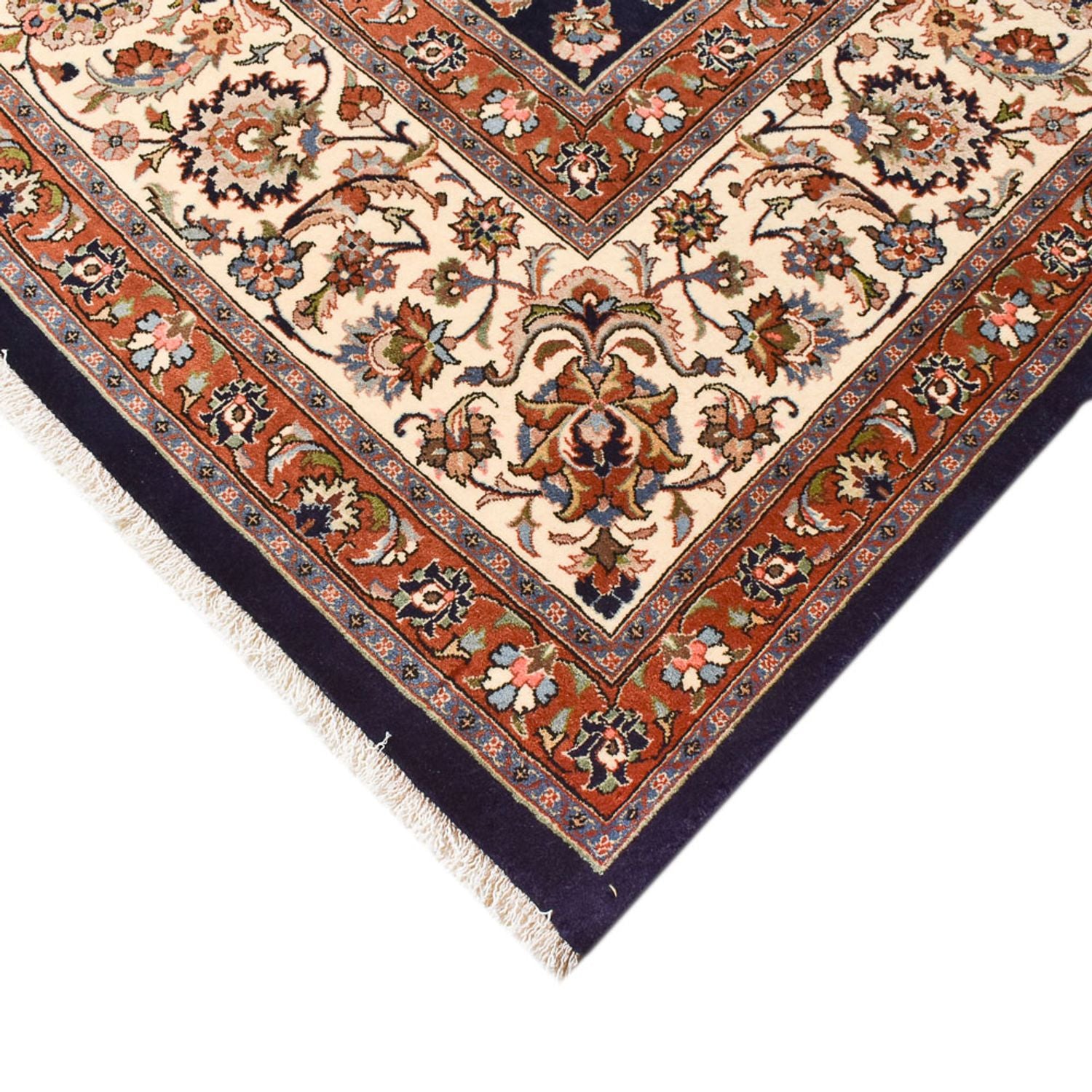 Persisk tæppe - Classic - Royal - 398 x 298 cm - mørkeblå