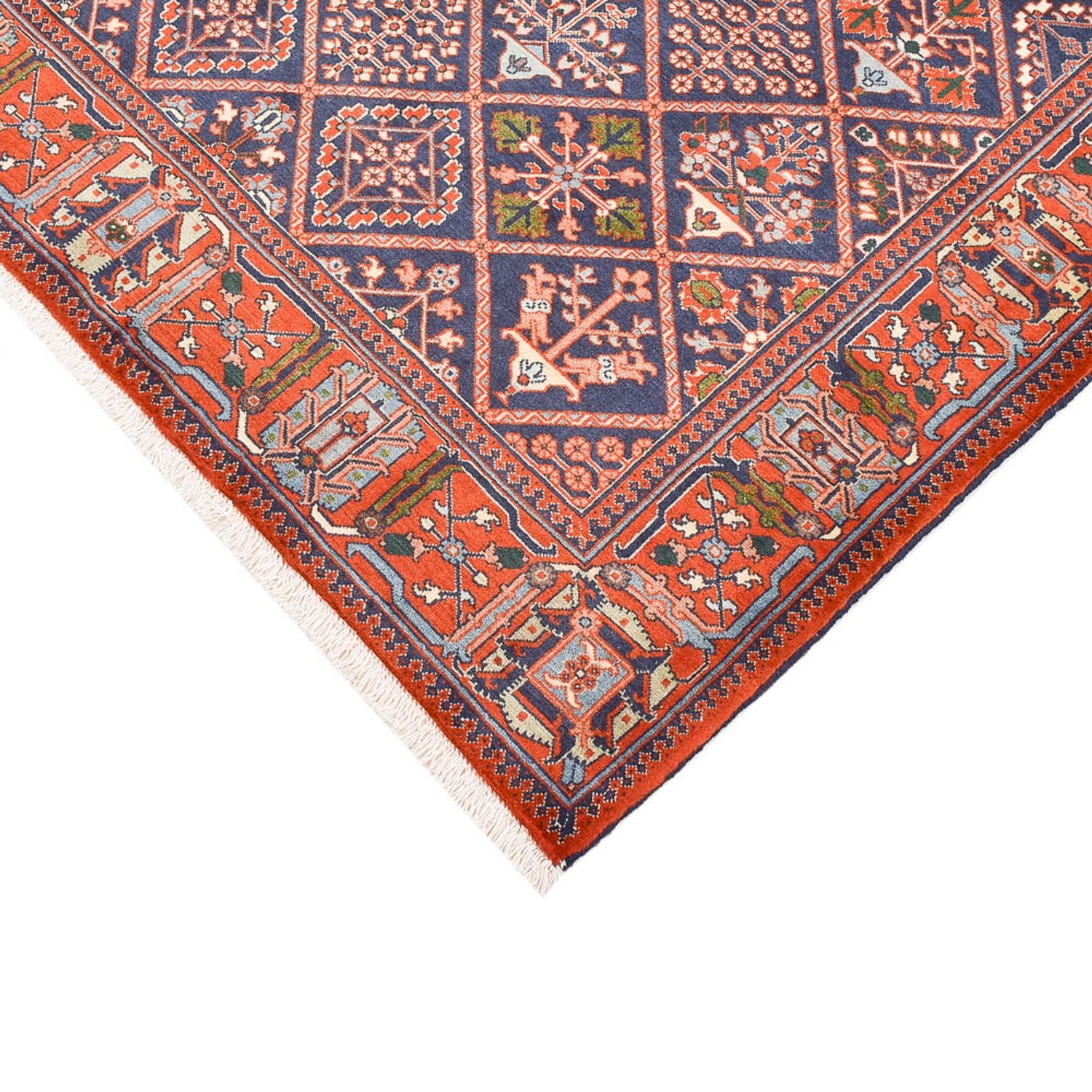 Persisk tæppe - Nomadisk - 200 x 138 cm - rust