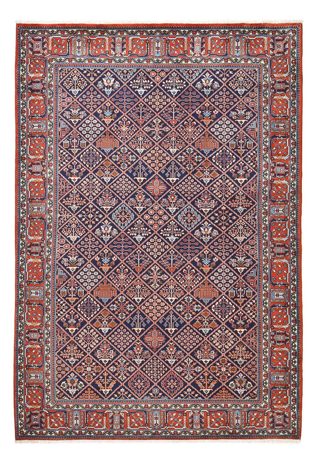 Persisk tæppe - Nomadisk - 305 x 208 cm - rust