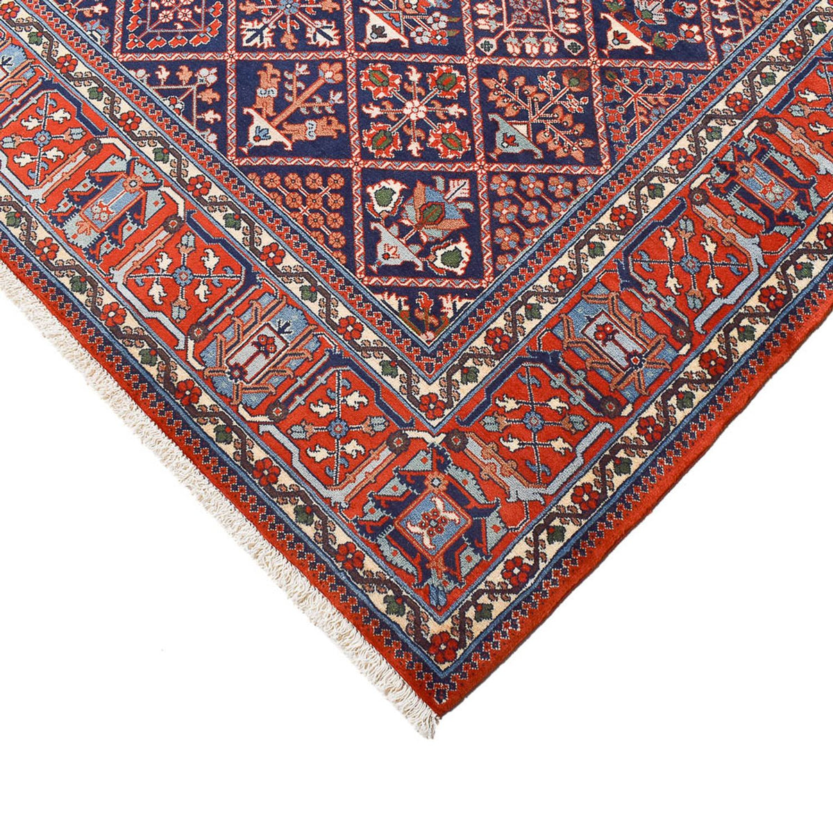 Persisk tæppe - Nomadisk - 305 x 208 cm - rust