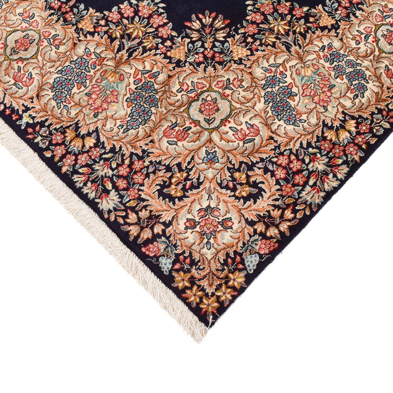 Persisk tæppe - Royal - 236 x 153 cm - mørkeblå