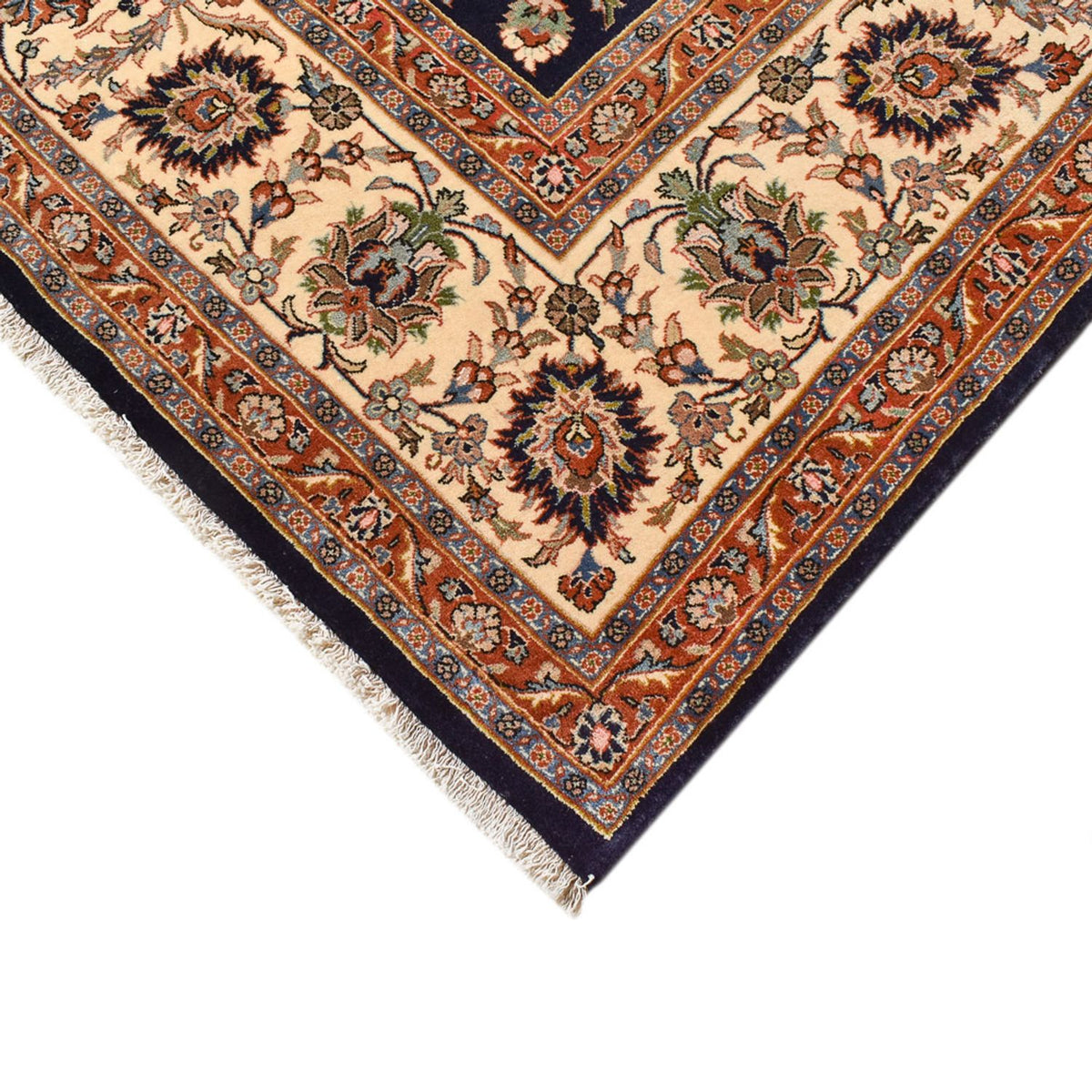 Persisk tæppe - Classic - Royal - 390 x 294 cm - mørkeblå