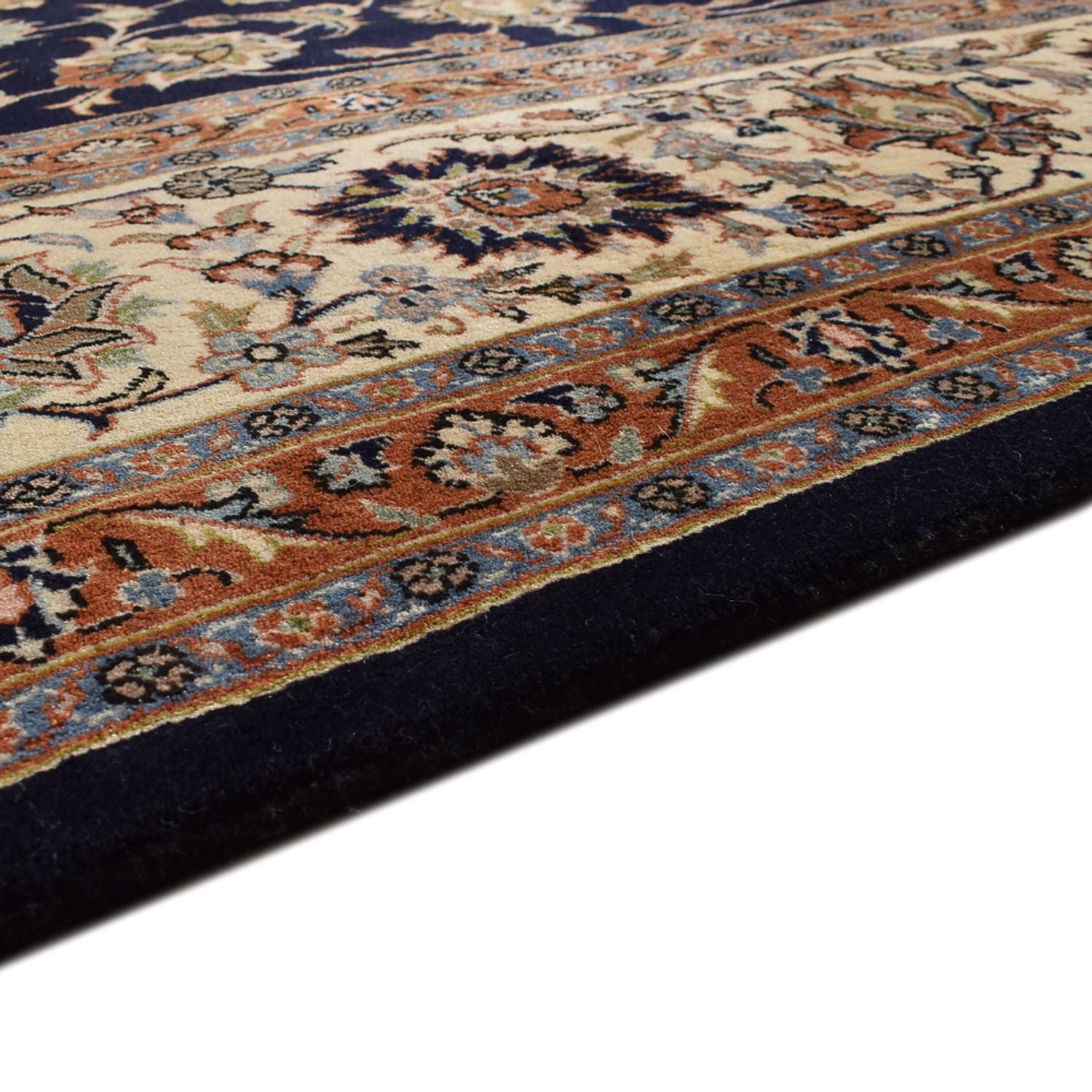 Persisk tæppe - Classic - Royal - 390 x 294 cm - mørkeblå