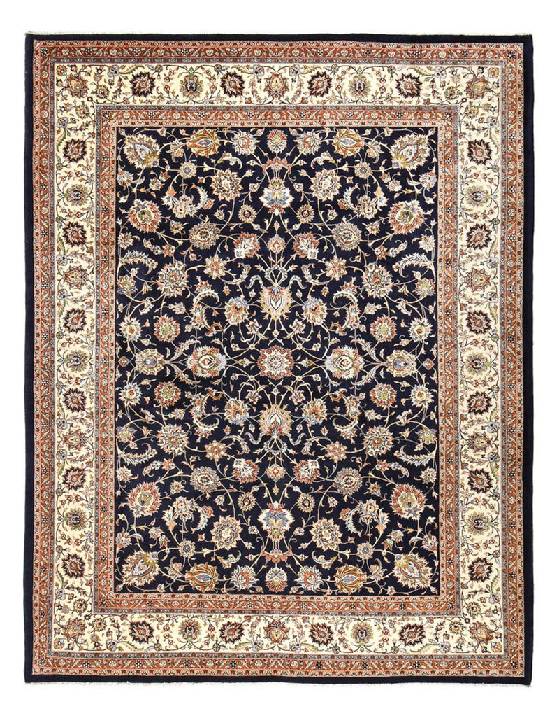 Persisk tæppe - Classic - Royal - 389 x 304 cm - mørkeblå