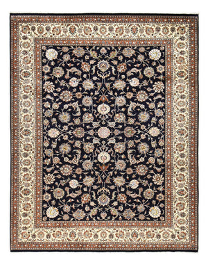 Persisk tæppe - Classic - Royal - 390 x 301 cm - mørkeblå