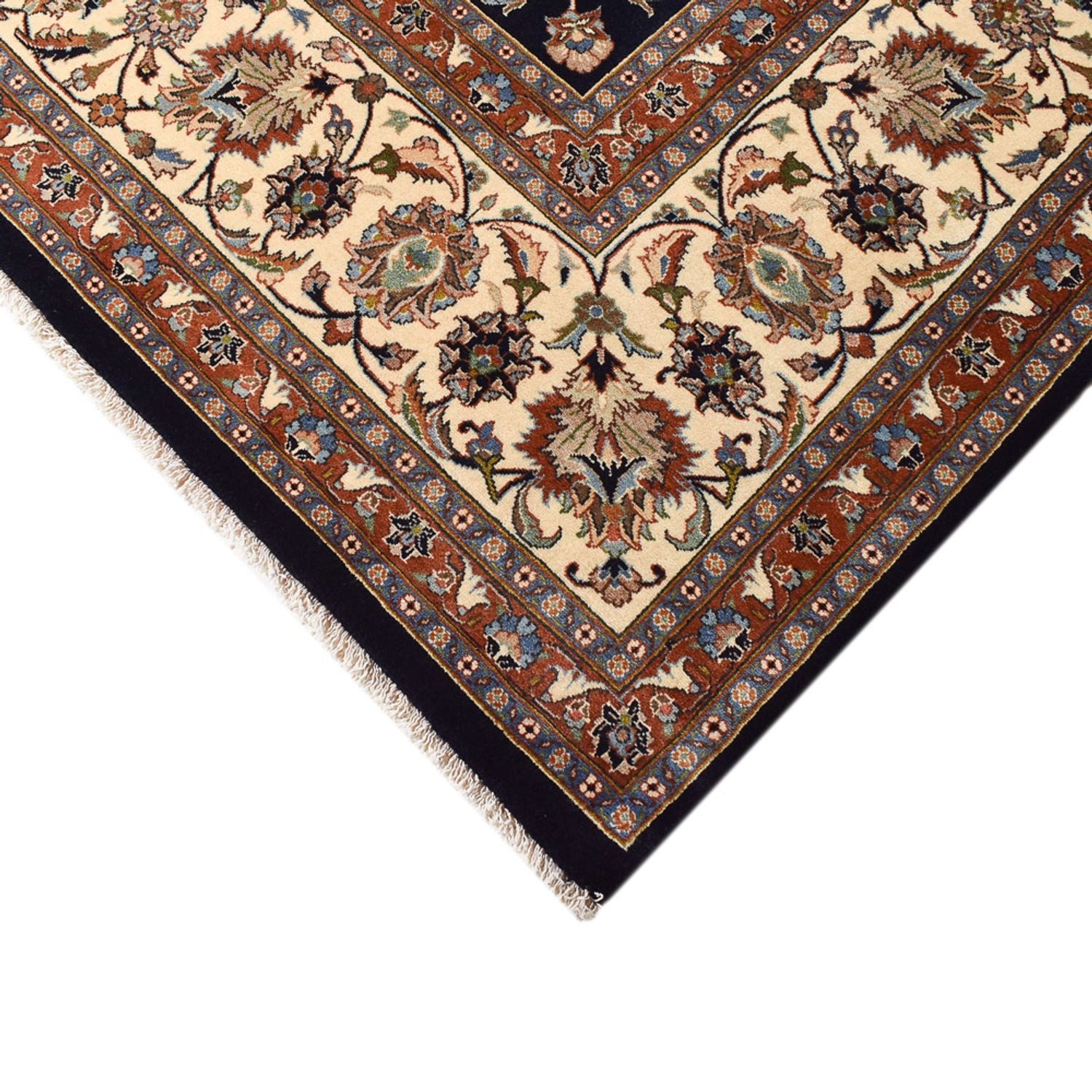 Persisk tæppe - Classic - Royal - 390 x 301 cm - mørkeblå