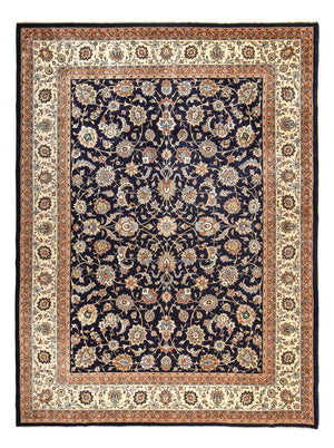 Persisk tæppe - Classic - Royal - 400 x 303 cm - mørkeblå