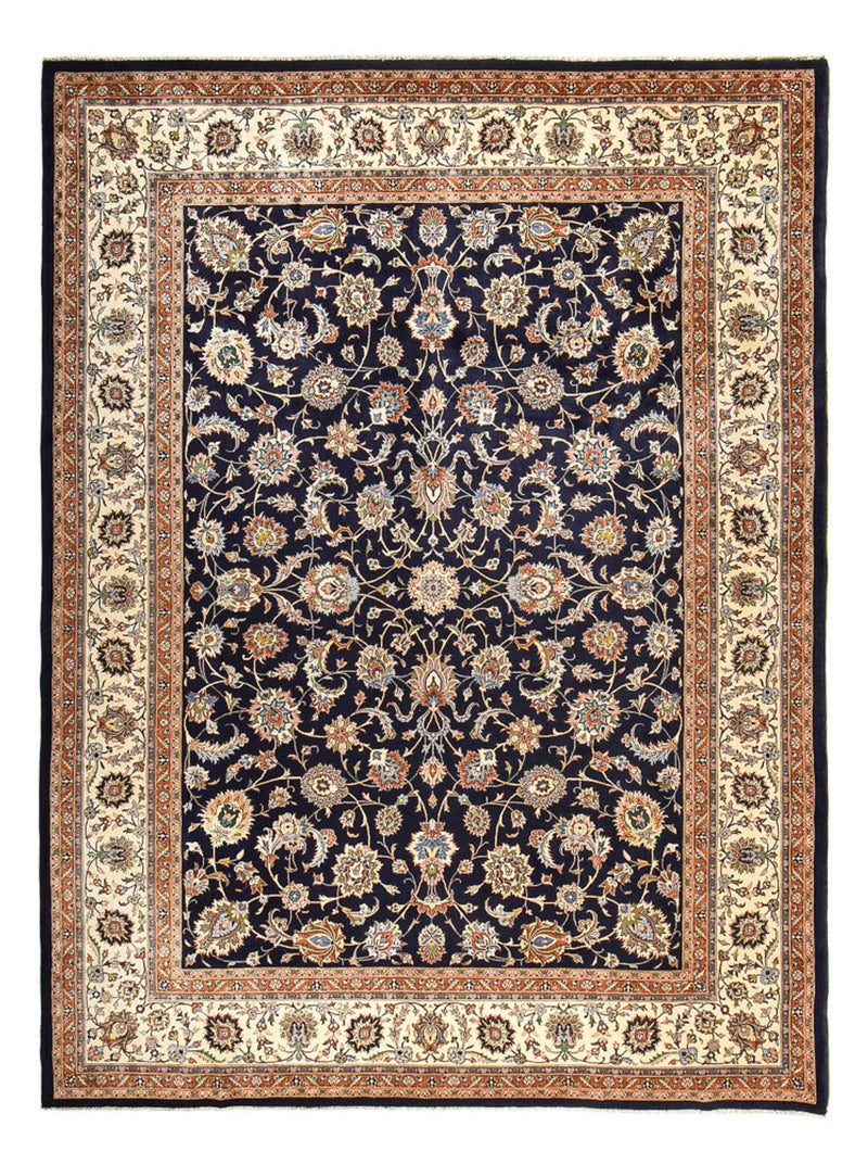 Persisk tæppe - Classic - Royal - 400 x 303 cm - mørkeblå