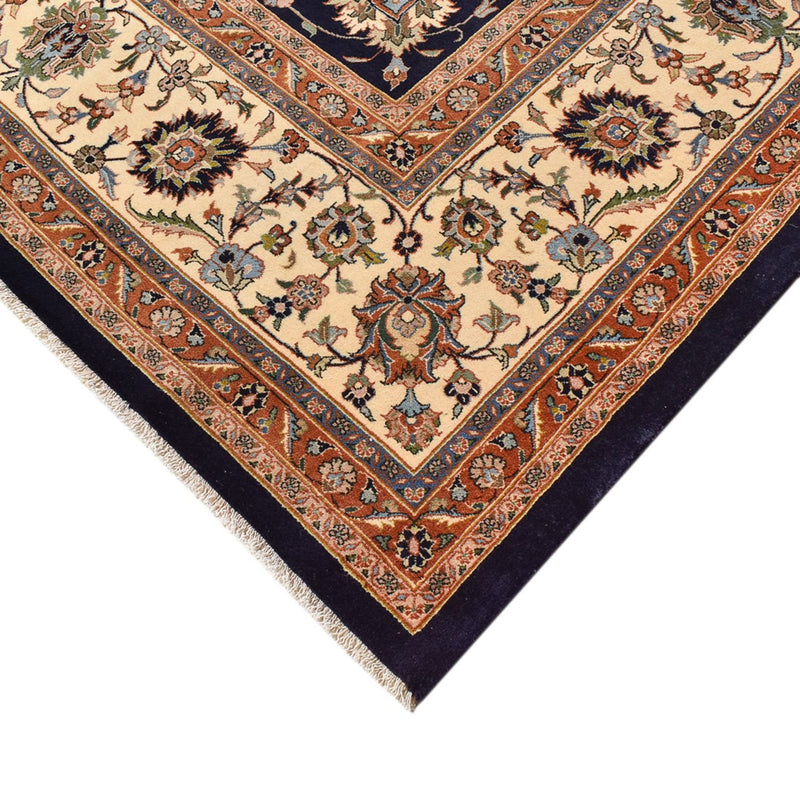 Persisk tæppe - Classic - Royal - 400 x 303 cm - mørkeblå