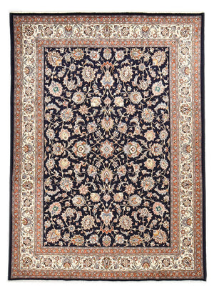 Persisk tæppe - Classic - Royal - 340 x 248 cm - mørkeblå