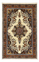Sarouk Tæppe 131x217cm - Persisk tæppe - lys beige