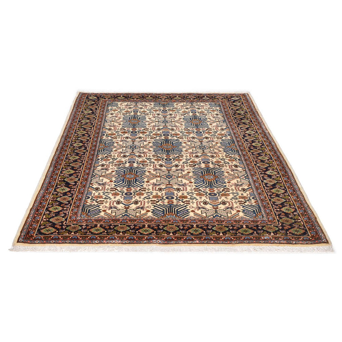 Persisk tæppe - Classic - 197 x 130 cm - lys beige