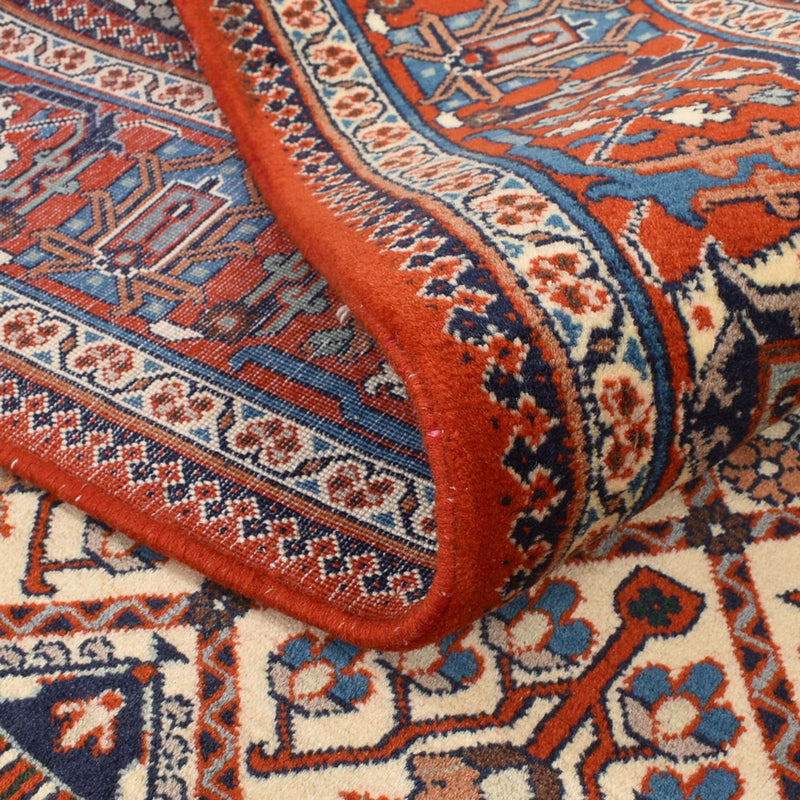 Persisk tæppe - Nomadisk - 248 x 168 cm - mørk beige