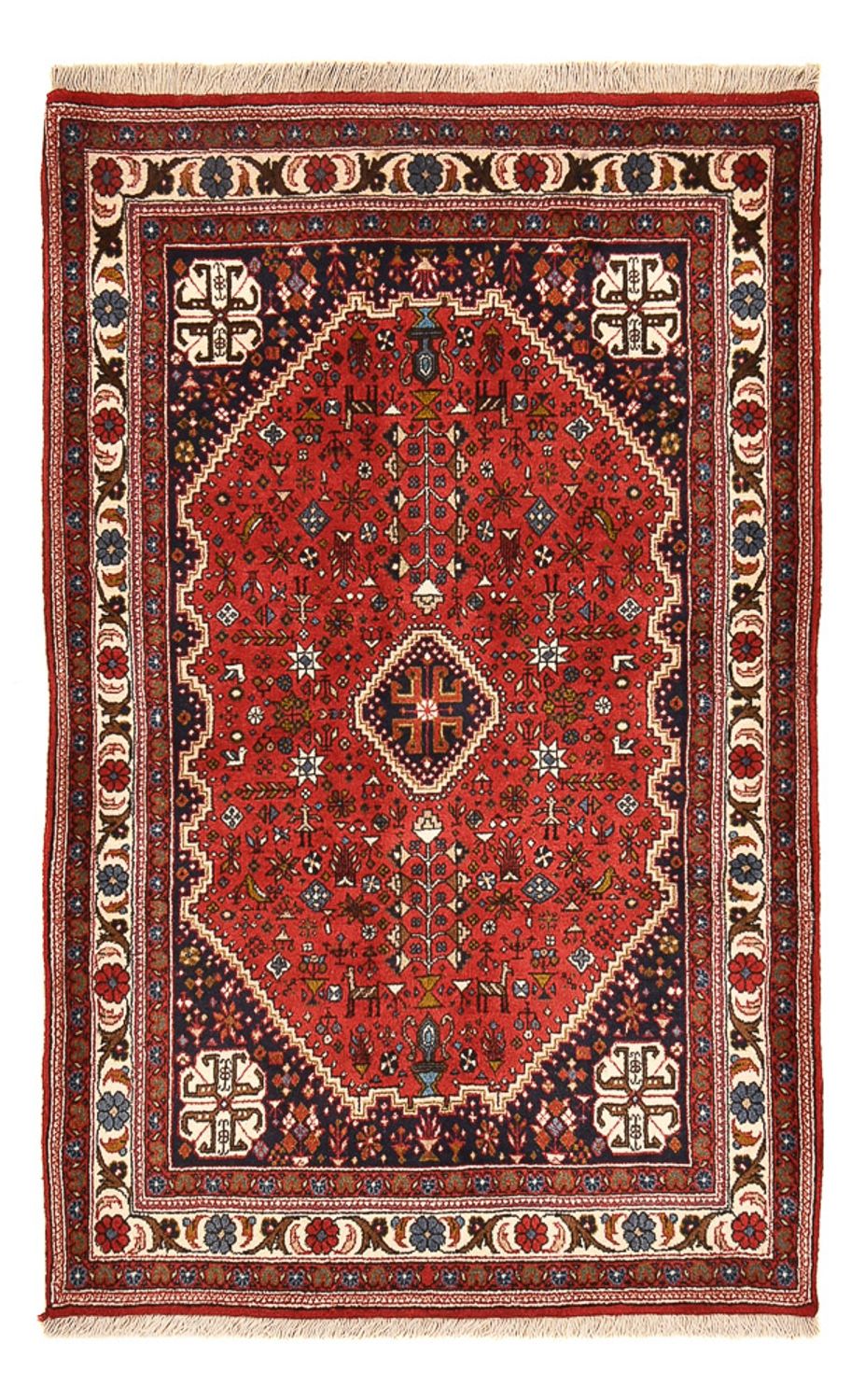Persisk tæppe - Nomadisk - 170 x 112 cm - rød