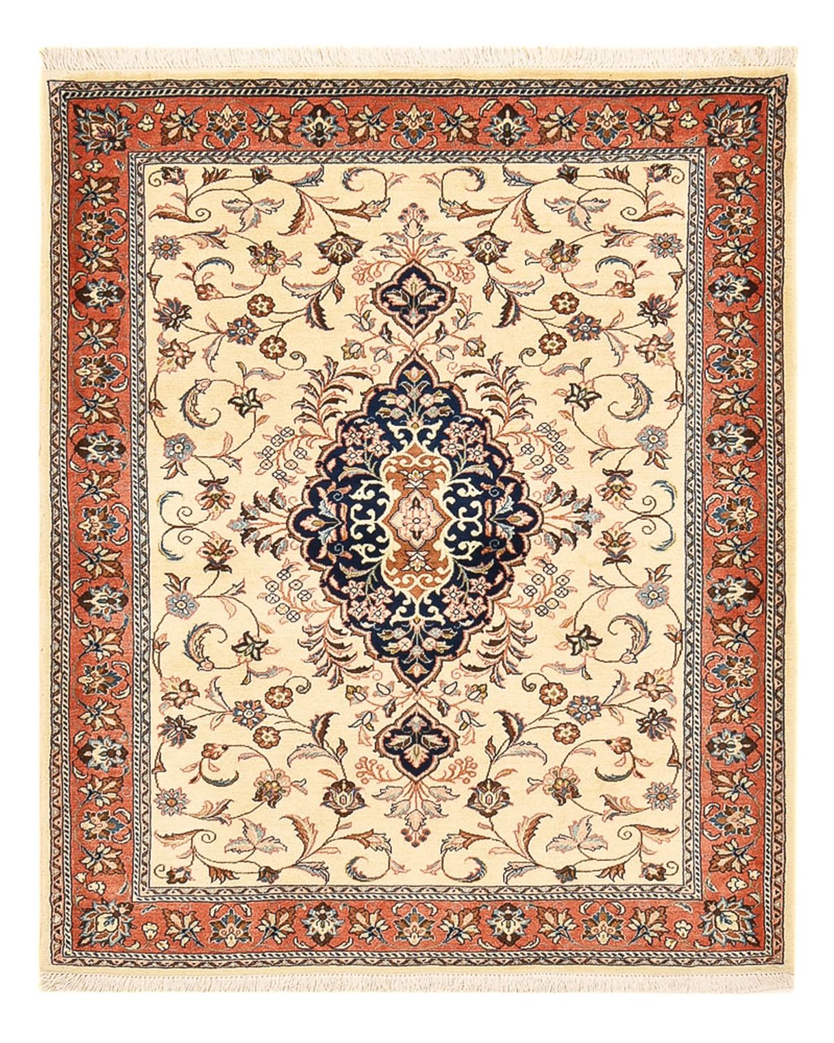 Persisk tæppe - Classic - 145 x 115 cm - lys beige