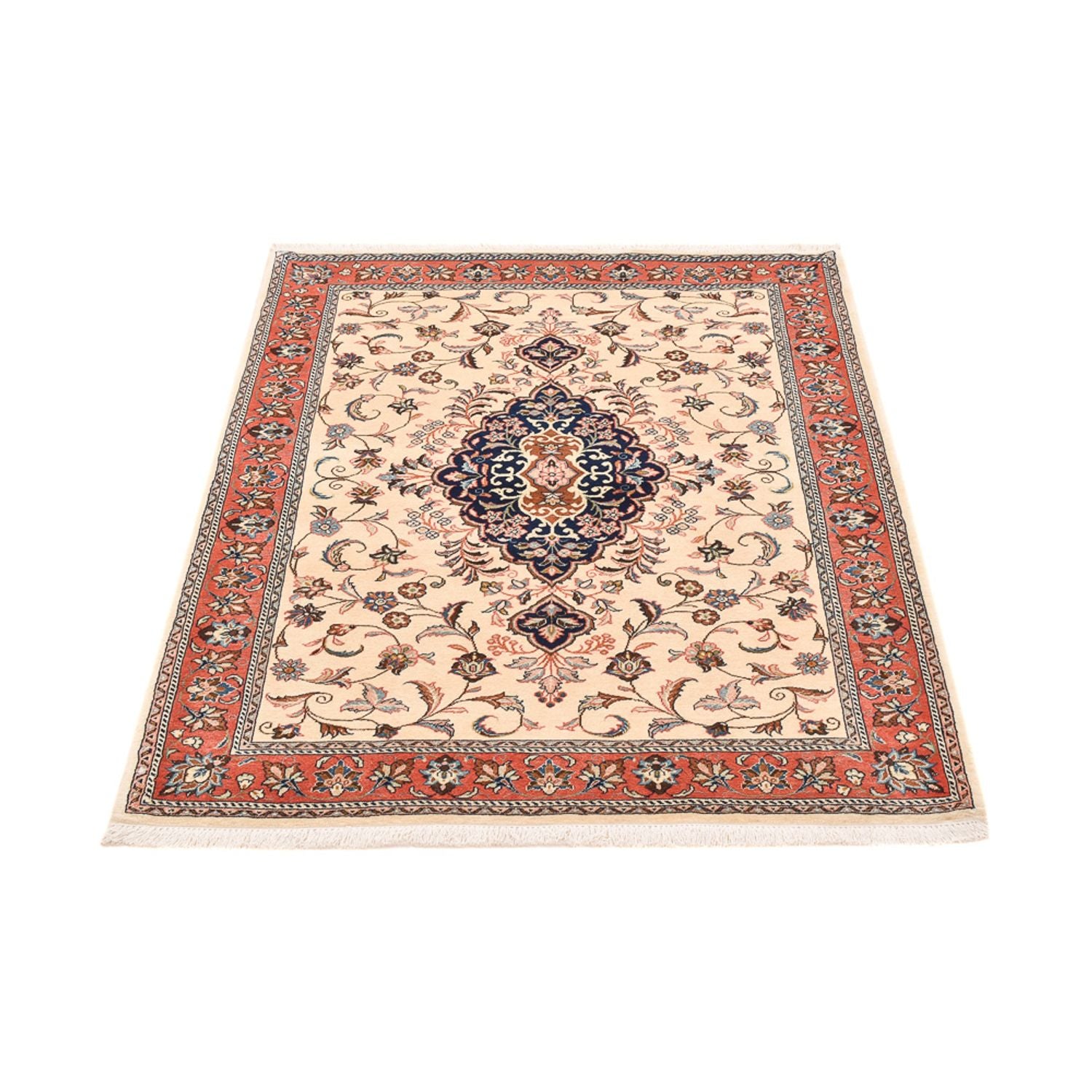 Persisk tæppe - Classic - 145 x 115 cm - lys beige