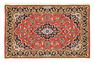 Kashan Tæppe 70x100cm - Persisk tæppe - rød