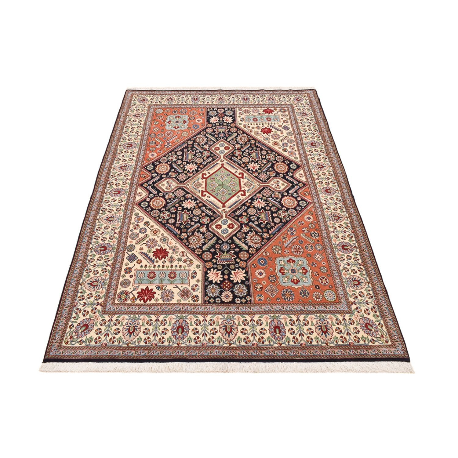 Gabbeh-tæppe - Kashkuli Persisk - 220 x 141 cm - flerfarvet