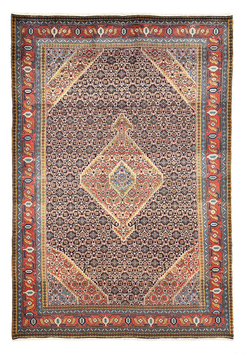 Persisk tæppe - Nomadisk - 298 x 200 cm - mørk beige