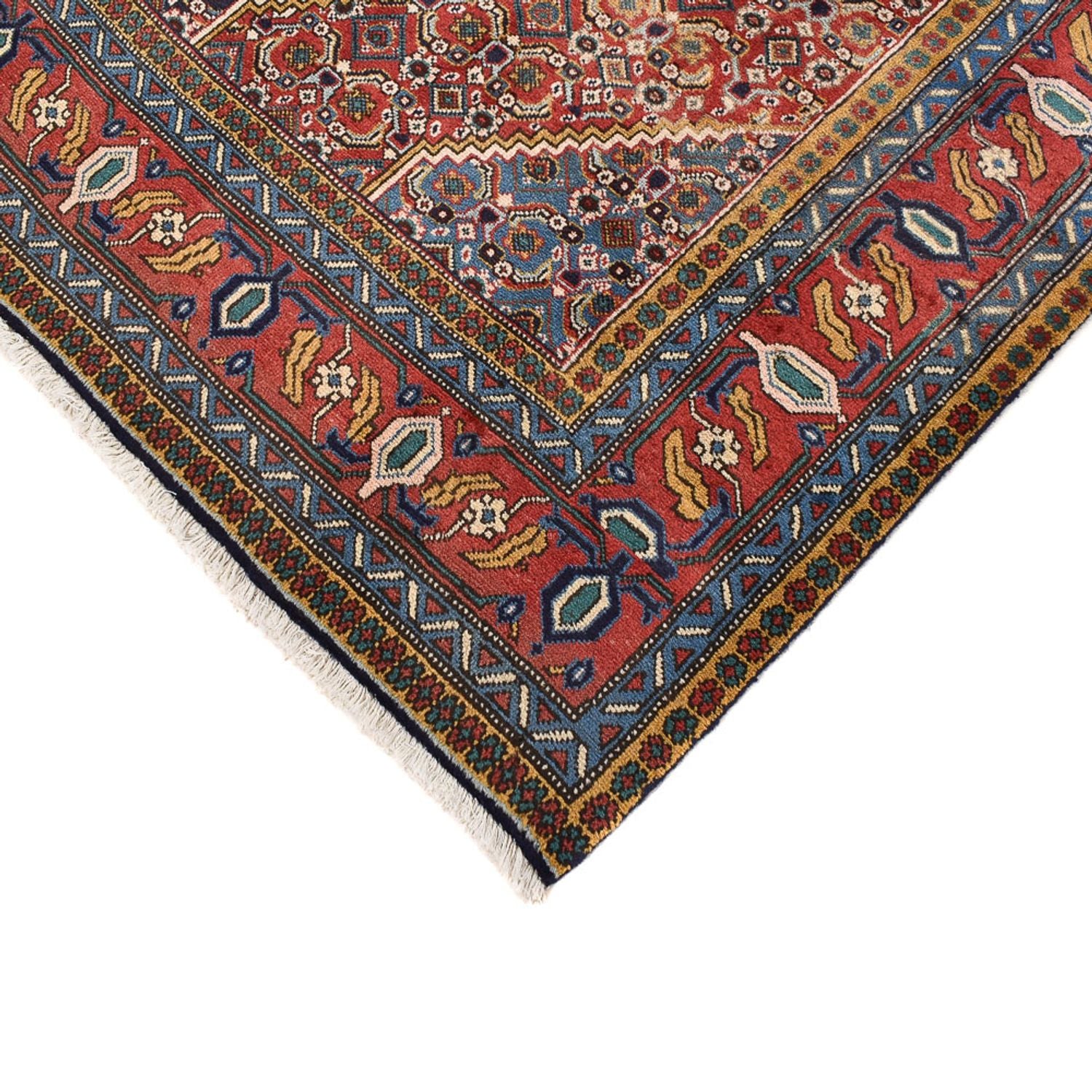 Persisk tæppe - Nomadisk - 298 x 200 cm - mørk beige