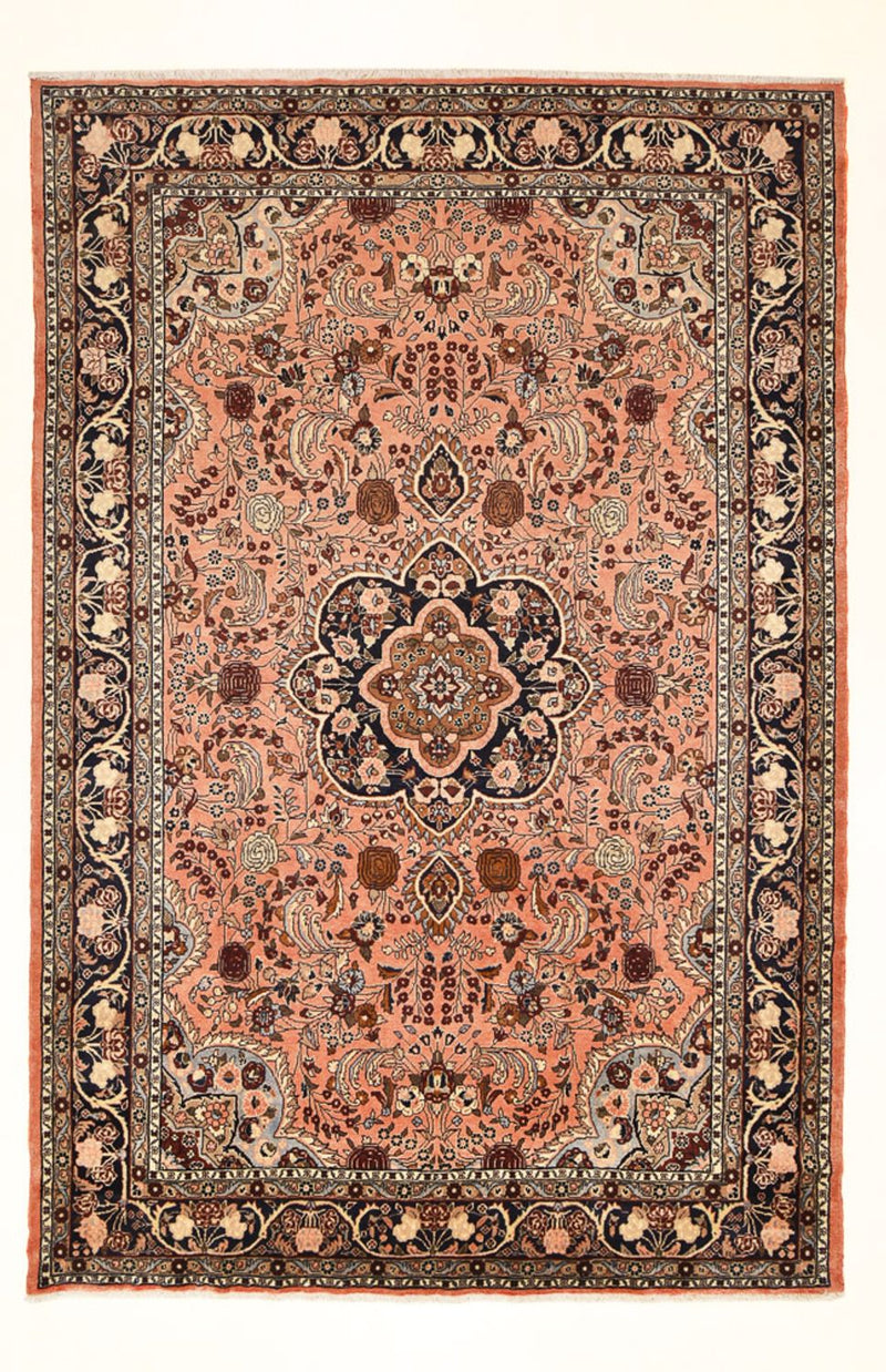 Persisk tæppe - Nomadisk - 320 x 212 cm - lysrød