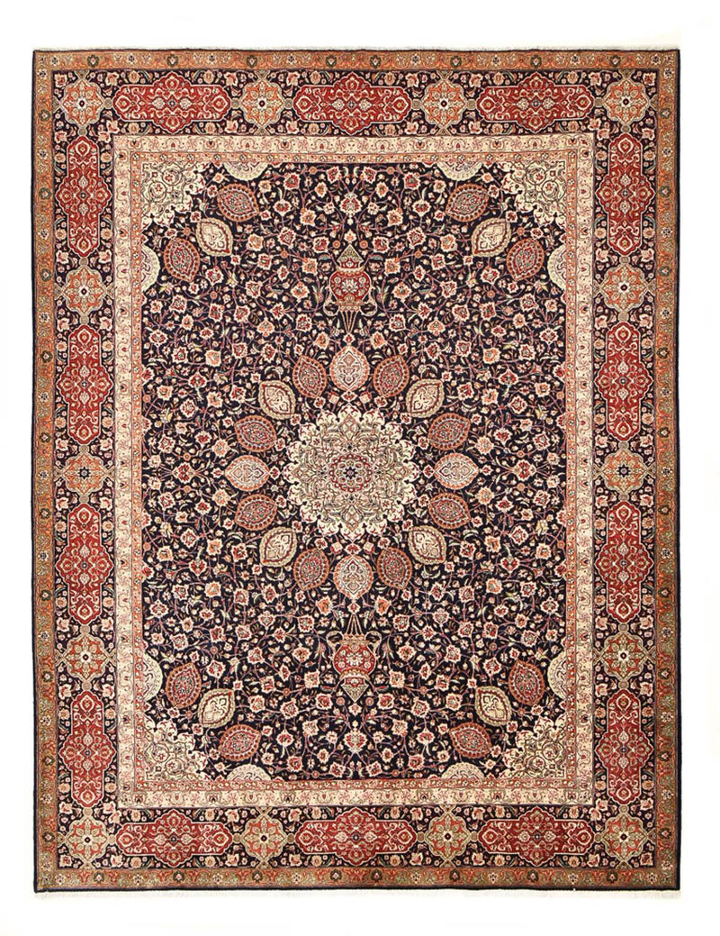 Persisk tæppe - Tabriz - Royal - 392 x 302 cm - rust