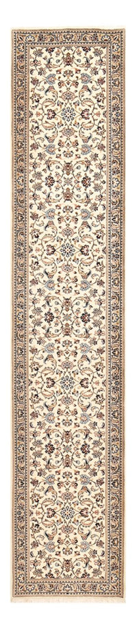 Løber Persisk tæppe - Keshan - 373 x 79 cm - beige