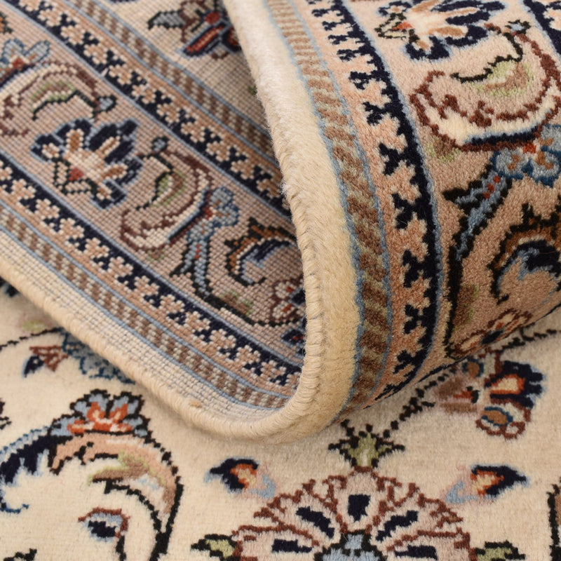 Løber Persisk tæppe - Keshan - 373 x 79 cm - beige